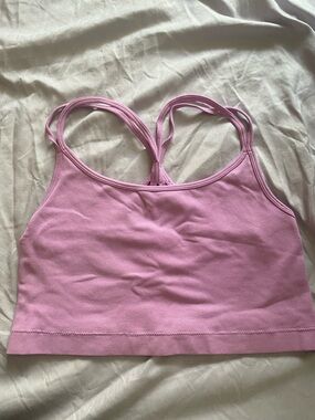 Forever 21 Pink Strappy Seamless Bralette